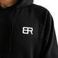 Mann trägt BlockRebell Alpha Rebell Hoodie – kraftvoller Streetwear-Look mit markantem Print