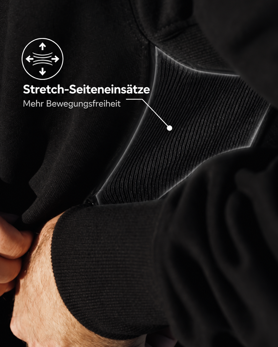 Alpha Rebell Hoodie - mit versteckter Safe Pocket 🔒